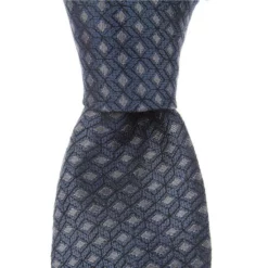 Deals β€οΈ Murano Big & Tall 3D Geometric 3 1/8#double; Silk Tie Brown βοΈ