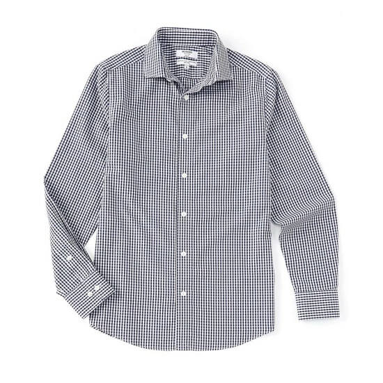 Hot Sale π Murano Slim-Fit Non-Iron Italian Check Long-Sleeve Woven Shirt Navy β 1 Hot Sale π Murano Slim-Fit Non-Iron Italian Check Long-Sleeve Woven Shirt Navy β