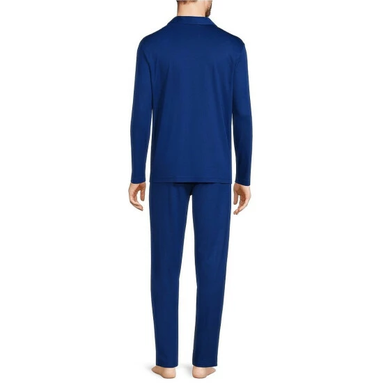 Buy π Murano Knit Long Sleeve Pajama Set 2-Piece Set Dark Navy π 2 Buy π Murano Knit Long Sleeve Pajama Set 2-Piece Set Dark Navy π - Image 2