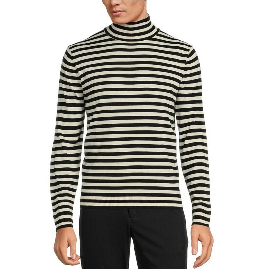 Best Sale β€οΈ Murano Performance Feeder Stripe Turtleneck Sweater Black π 1 Best Sale β€οΈ Murano Performance Feeder Stripe Turtleneck Sweater Black π