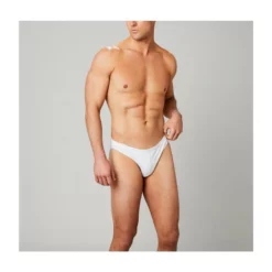 New 🎁 Murano Solid Cotton ✔️ Bikini 3-Pack Brief White ⭐ -Murano Shop unnamed file 643
