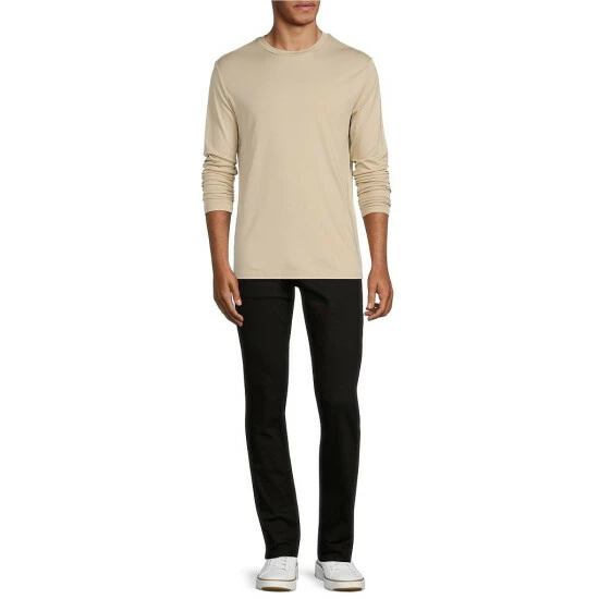 Best Pirce ⌛ Murano Wardrobe Essentials Alex Slim-Fit 5-Pocket Stretch Denim ✔️ Jeans Black ⌛ 3 Best Pirce ⌛ Murano Wardrobe Essentials Alex Slim-Fit 5-Pocket Stretch Denim ✔️ Jeans Black ⌛ - Image 3