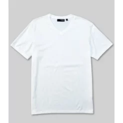 Wholesale 💯 Murano Wardrobe Essentials Liquid Luxury Slim-Fit Short-Sleeve V-Neck Tee Grey Heather 🎁 -Murano Shop unnamed file 701