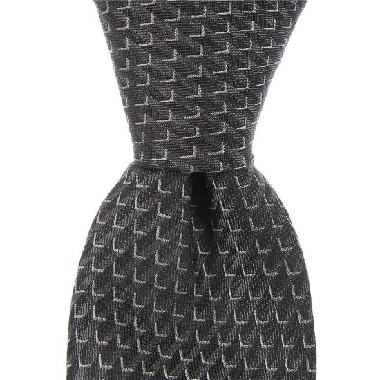 Cheap π Murano Big & Tall 3D Arrow Geometric Narrow 3 1/8#double; Silk Tie Black 𧨠2 Cheap π Murano Big & Tall 3D Arrow Geometric Narrow 3 1/8#double; Silk Tie Black 𧨠- Image 2