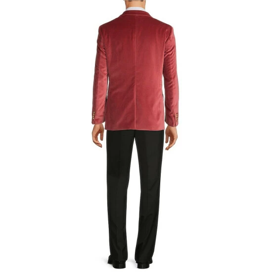 Buy π Murano Slim-Fit Velvet Blazer Black 𧨠8 Buy π Murano Slim-Fit Velvet Blazer Black 𧨠- Image 8