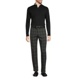 Coupon 🥰 Murano Liquid Luxury Interlock Open Mock Neck Long-Sleeve Tee Black ❤️ -Murano Shop unnamed file 770