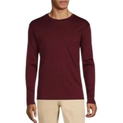Outlet ✨ Murano Liquid Luxury Solid Classic-Fit Long-Sleeve Tee Sand ✔️ 16 Outlet ✨ Murano Liquid Luxury Solid Classic-Fit Long-Sleeve Tee Sand ✔️ -Murano Shop unnamed file 804