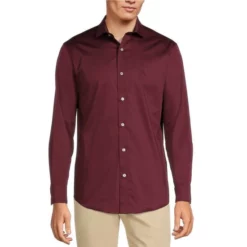 Best reviews of ✨ Murano Solid Sateen Long-Sleeve Woven 😀 Shirt Black 😉 -Murano Shop unnamed file 839