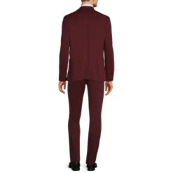 Discount 👏 Murano Slim-Fit Performance Stretch Suit Separates Blazer Merlot ⌛ -Murano Shop unnamed file 868