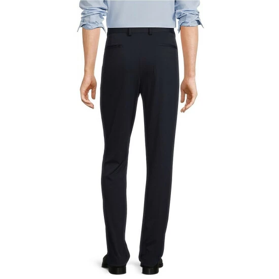 Budget π₯° Murano Performance Stretch Evan Extra Slim-Fit Suit Separates Flat-Front Dress Pants Black π 3 Budget π₯° Murano Performance Stretch Evan Extra Slim-Fit Suit Separates Flat-Front Dress Pants Black π - Image 3