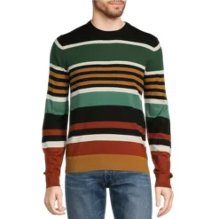 Best reviews of 😀 Murano Electric Jungle Collection Stripe Sweater Cream 🌟