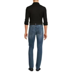 Wholesale 😉 Murano Liquid Luxury Slim-Fit Long Sleeve Polo Shirt Dark Navy 🛒 -Murano Shop unnamed file 883