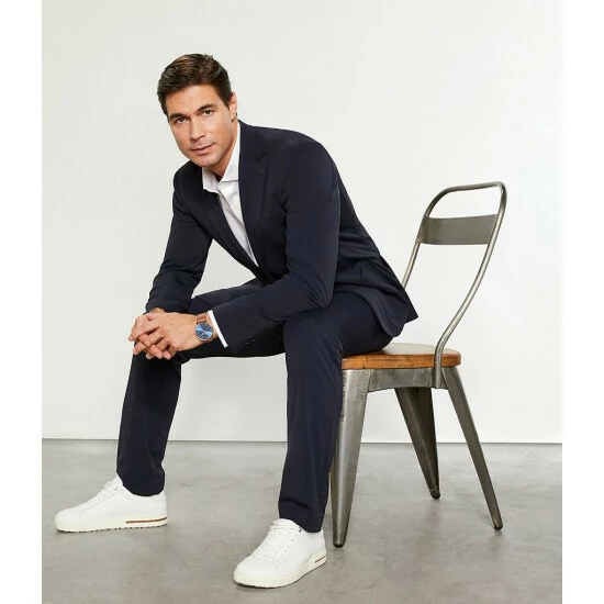 Budget π₯° Murano Performance Stretch Evan Extra Slim-Fit Suit Separates Flat-Front Dress Pants Black π 6 Budget π₯° Murano Performance Stretch Evan Extra Slim-Fit Suit Separates Flat-Front Dress Pants Black π - Image 6