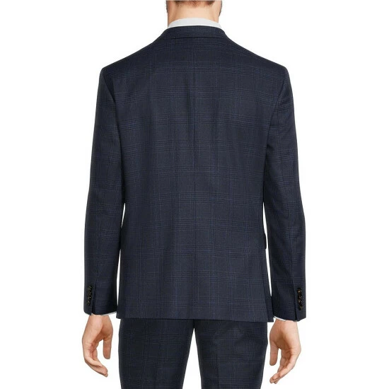 Best Sale β Murano Slim-Fit Plaid Suit Separates Blazer Navy π 2 Best Sale β Murano Slim-Fit Plaid Suit Separates Blazer Navy π - Image 2