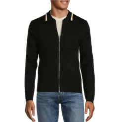Coupon π Murano Electric Jungle Collection Full-Zip Cardigan Black βοΈ